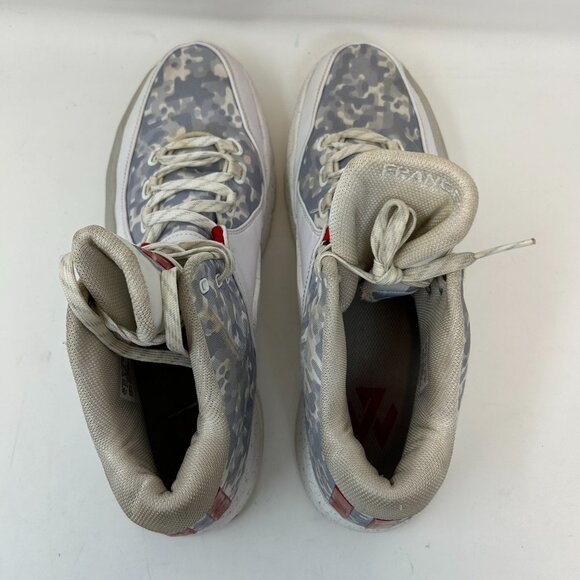 Adidas J Wall 2 Home Basketball Shoes Gray/White Mens Size 13 - Picture 8 of 10